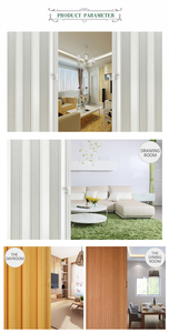 Thiết kế hiện đại chống cháy và an toàn hợp kim nhôm cửa trượt accordion gấp màn hình cho phòng tắm nhà bếp phòng ngủ - Product Image 5