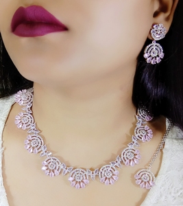 Collection de bijoux de mariée AD de qualité supérieure 2025 ensemble de bijoux indiens Moissanite luxueux pour cadeau de fiançailles de fête de mariage - Product Image 5