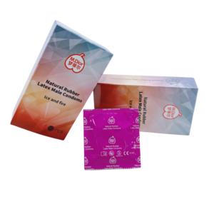 Mint Flavor Silicone 001 Adulto Látex Preservativos Longo Tempo Sexo Mangas para Homens - Product Image 1