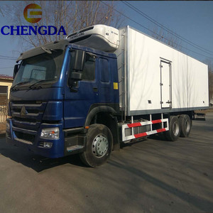 Camión frigorífico <span class=keywords><strong>de</strong></span> alimentos con contenedor mini usado, <span class=keywords><strong>camiones</strong></span> con caja congeladora a la venta - Product Image 3