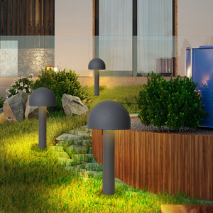 Lampe de jardin moderne minimaliste en acier inoxydable, étanche, pour extérieur, cour, paysage - Product Image 2