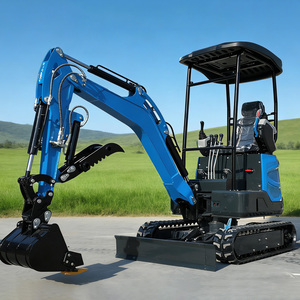 Mini-excavatrice <span class=keywords><strong>la</strong></span> plus vendue pour travaux municipaux et de jardinage, <span class=keywords><strong>à</strong></span> rotation zéro, tout-terrain, sur chenilles, moteur diesel, machine compacte - Product Image 1