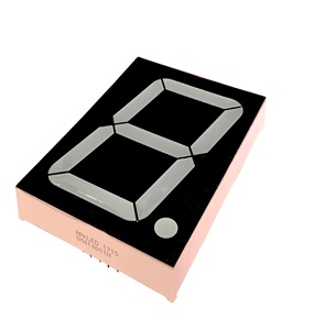 Màn Hình Kỹ Thuật Số <span class=keywords><strong>LED</strong></span> Màu Đỏ 7 Đoạn 4 Inch 1 Chữ Số, Cực Dương Thông Thường - Product Image 1