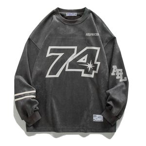 <span class=keywords><strong>Felpa</strong></span> da uomo con cappuccio e abbigliamento sportivo Oversize alla moda 2 <span class=keywords><strong>K</strong></span> Hip Hop Street Wear felpe con cappuccio e felpe da uomo - Product Image 1