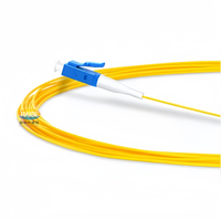 Câble de raccordement en fibre optique simple mode FTTH SC LC FC ST, pigtail simple, fibre optique jaune, pigtail LC APC, 1 m