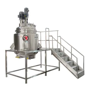 100L double jacketed stainless steel impeller high speed disperser high speed mixing tanks