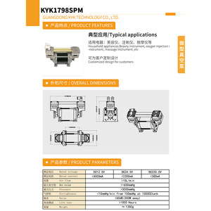 Miniature <b>Vacuum</b> <b>Pump</b> 12 Pa 10-100 L/Min Electric Side Standing Gas Transfer <b>Pump</b> For Booster Applications - Product Image 2