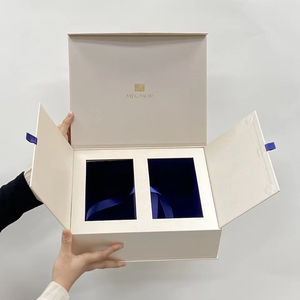 Boîtes de luxe de haute qualité avec logo personnalisé Emballage en papier pour masque de beauté <span class=keywords><strong>Essence</strong></span> parfum Boîte cadeau pour soins de la peau avec ruban - Product Image 5