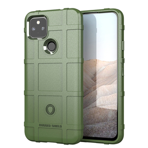 <span class=keywords><strong>Coque</strong></span> de téléphone robuste à grille antidérapante pour <span class=keywords><strong>Google</strong></span> <span class=keywords><strong>Pixel</strong></span> 5A, étui antichoc en <span class=keywords><strong>Silicone</strong></span> souple - Product Image 4