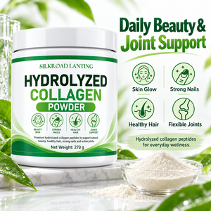 Wholesale Hydrolyzed <b>Collagen</b> <b>Peptides</b> <b>Powder</b> 270g for Anti Aging Skin and Joint Support private label gluten free <b>collagen</b> supp - Product Image 2