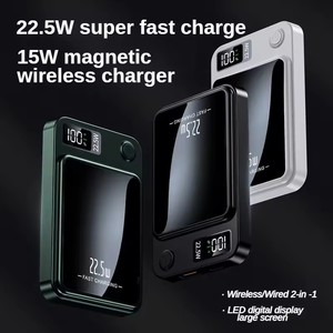 <span class=keywords><strong>Batterie</strong></span> <span class=keywords><strong>externe</strong></span> magnétique sans fil portable 10000mAh PD 22.5W à charge rapide pour iPhone PowerBank <span class=keywords><strong>20000mah</strong></span> - Product Image 1