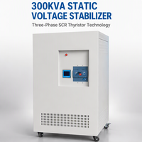 Stabilisateur de tension statique triphasé SCR à thyristors durable de type 380V/400V 200KVA