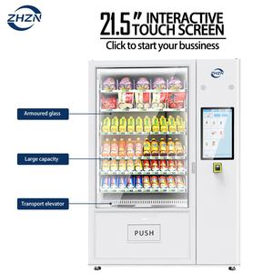 Ventes chaudes Système de levage axe XY Distributeur automatique de cupcakes Réfrigérateur Distributeur automatique de salades et de produits frais avec écran tactile de 21,5 pouces - Product Image 3