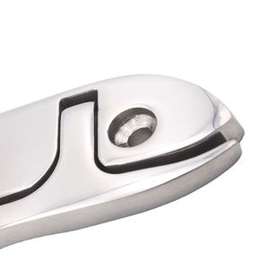 Étrier pliant encastré en acier inoxydable 316 pour bateau, quincaillerie d'ancrage pour corde <span class=keywords><strong>marine</strong></span> - Product Image 3