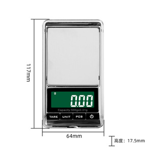 Electronic Balance Scale 500g x 0.01g LCD Display Portable Jewelry Scale for Gold and Precious Metals - Product Image 2