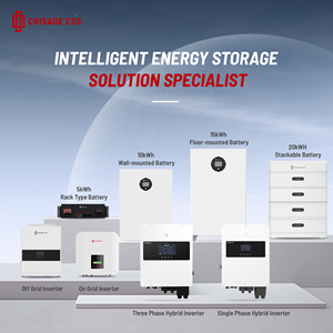 CHISAGE Onduleur Solaire Hybride Monophasé <span class=keywords><strong>5</strong></span>-10KW On/Off Grid avec Batterie Li-Ion, Efficacité 97,9%, Protection IP65, Montage Mural - Product Image 5