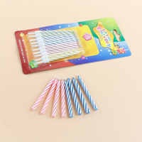Bougies Magiques Spirales Étincelantes pour Gâteau d'Anniversaire, Diamètre 5,5 mm, Nouveauté, Vente Chaude, Pas Cher