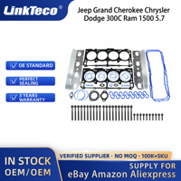 Juego de Cabeza de Cilindro y Junta de Cabeza Linkteco para Jeep Grand Cherokee Chrysler Dodge 300C Ram 1500 5.7L V8 ECB 2008-2016 530216BA