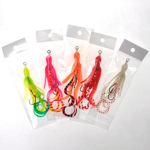 Señuelo <span class=keywords><strong>de</strong></span> pesca <span class=keywords><strong>de</strong></span> plástico <span class=keywords><strong>de</strong></span> 10cm y 4G al por mayor, faldas <span class=keywords><strong>de</strong></span> pulpo y calamar con gancho, Spinner impreso para pesca en Río, Lago y Arroyo - Product Image 5