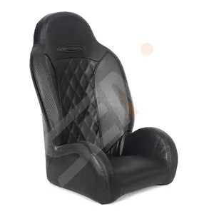 SEAHI Factory supply Black Leather Small size baby seats Sport racing seats Child Seats