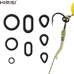 1000개 대량 잉어 낚시 보일리 베이트 링 헤어 리그 팝업 메소드 피더 잉어 낚시 용품 - Product Image 1