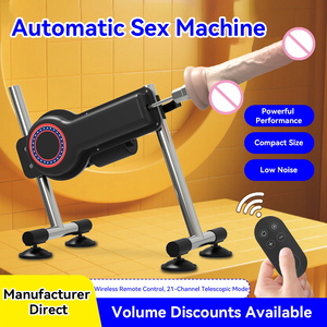 BANSEY Automatic Sex <b>Machine</b> 48W Strong Power 21 <b>Thrusting</b> Modes Wireless Remote 7cm Stroke Deep Penetration Piston Gun - Product Image 1