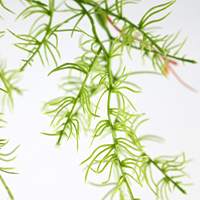 Plante artificielle Nandina Willow luxurante en pot avec tige hautement réaliste pour la décoration de la maison, du jardin, de l'hôtel, du bureau, du couloir, du centre commercial