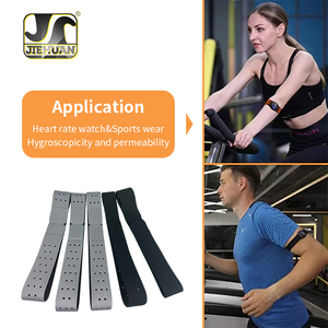 Nâng cao trên cánh tay ban nhạc armband dây đeo thoải mái hiệu suất mềm dây đeo Heart Rate Monitor thân thiện với môi thiết kế đàn hồi - Product Image 5