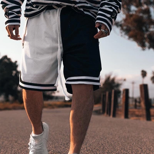 Nuevos pantalones cortos de gimnasio para hombre, correr, trotar, deportes, Fitness, culturismo, pantalones de chándal, entrenamiento masculino, marca, pantalón corto hasta la rodilla - Product Image 4