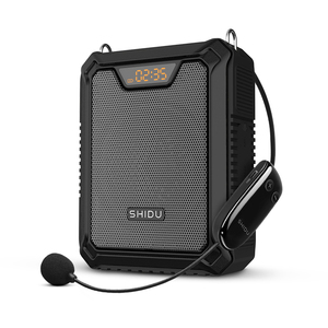 Amplificador de Voz Inalámbrico Recargable Portátil SHIDU de 25 W con Clasificación IPX5 a Prueba de Agua, Ideal para Profesores - Product Image 1