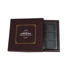 Packing Big Rigid pvc gift chocolate box