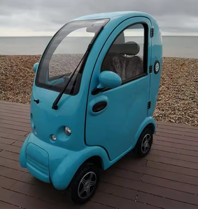 Veicolo Elettrico per Adulti, Mini Auto Completamente Chiusa, Veicolo per Mobilità Adatto a Tutte le Condizioni Meteo, 1.4kw 15km/<span class=keywords><strong>h</strong></span> - Product Image 1