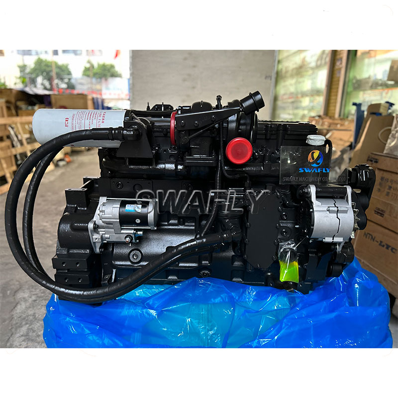 6D114-3 Electric Injection Engine for Komatsu Excavator PC300-8