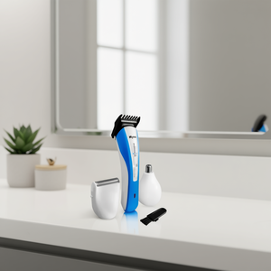 Tondeuse à cheveux 3-en-1 Myrva avec accessoires pour hommes et femmes, tondeuse à barbe, rasoir électrique rechargeable, alimenté par USB - Product Image 2