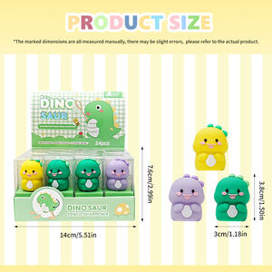 <span class=keywords><strong>Taille</strong></span>-<span class=keywords><strong>crayon</strong></span> mini <span class=keywords><strong>dinosaure</strong></span> - Outil d'apprentissage amusant et cadeau pour les enfants et les étudiants - Product Image 2