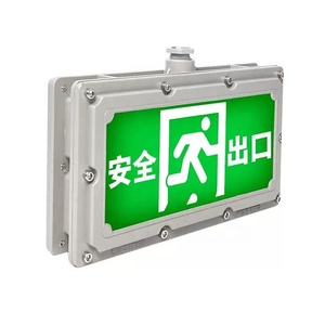 Fábrica de luces de emergencia 2x3W Salida DE EMERGENCIA Led recargable Personalizar con dos tiempos redondos 2 horas de luz de aluminio Ip65 - Product Image 1