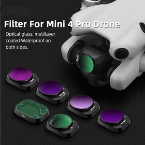 6 Pacote CPL ND8 ND16 ND32 ND64 ND128 Filtro Densidade Neutra Drone Lens Acessório ND Filter Set Compatível com Mini <span class=keywords><strong>3</strong></span> Mini <span class=keywords><strong>3</strong></span> Pro - Product Image 2