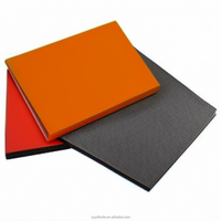 Plaque de bakélite orange 3021, feuille stratifiée en papier phénolique pour isolation électrique, découpe CNC