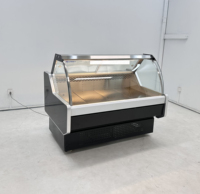 Vitrine réfrigérée à air pour charcuterie, à économie d'énergie, pour la restauration, les restaurants et les magasins d'alimentation