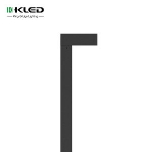 Уличный светодиодный столбчатый светильник L-образной формы, класс защиты IP66, из алюминиевого сплава, с изменяемой цветовой температурой, простая установка, от производителя - Product Image 4