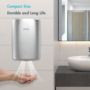 Sèche-mains industriel automatique AIKE Factory AK2803E 1150W à <span class=keywords><strong>sortie</strong></span> ronde et flux <span class=keywords><strong>d</strong></span>'air concentré - Product Image 2