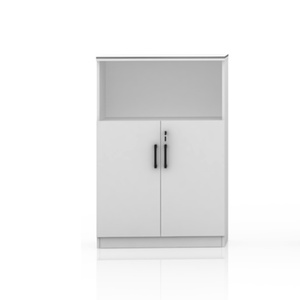 Modern <b>White</b> Office <b>Cabinets</b> Wooden Filing <b>Cabinet</b> Wood Cupboard Office File <b>Cabinet</b> - Product Image 3