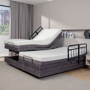 Cama Médica Eléctrica Tecforcare para Hospitales, Marco Ajustable en Altura, Moderna, para Cuidado de Ancianos en Residencias, Mobiliario Médico - Product Image 5