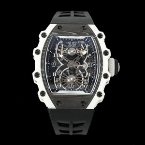 Luxury RM-Style Carbon Fiber <b>Skeleton</b> Tourbillon Men's <b>Automatic</b> <b>Watch</b> 21-02 Luxury Sports <b>Watch</b> with Sapphire Crystal - Product Image 2