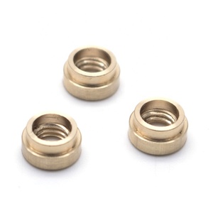 Chất lượng cao tùy chỉnh CNC biến Bolt phụ kiện phần cứng Fastener Brass đinh tán đồng Nut cho công nghiệp - Product Image 3