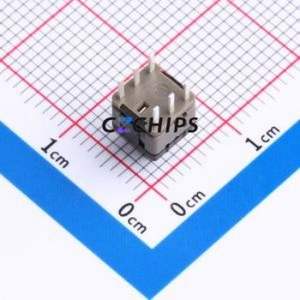 PS-6824DVB-6PL Push Button Switch Through hole Component (THT) Switch Self-Locking Rectangle Plunger 500mA 24V - Product Image 2