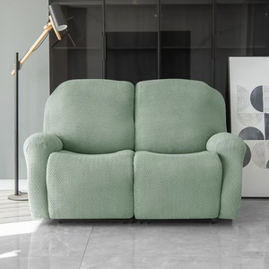 Housse de fauteuil inclinable <span class=keywords><strong>Chivas</strong></span> sans accoudoirs, en jacquard, extensible, couleur unie, lavable, résistante aux taches, pour deux places, très vendue - Product Image 1