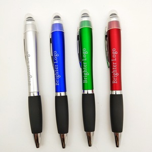 Chất lượng cao tùy chỉnh laser logo LED Light-up màn hình cảm ứng thể thao nhựa bút bi phổ biến khuyến mại Quà Tặng - Product Image 4