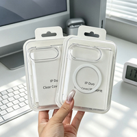 JOYPORODO C041 Coque avant et arrière pour Samsung Galaxy Z Fold 8 Ultra, protection double face en PC rigide transparent