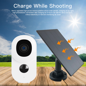 Ngoài trời ip <span class=keywords><strong>Camera</strong></span> không dây <span class=keywords><strong>3MP</strong></span> video mạng ngày tầm nhìn ban đêm điện năng thấp báo động ROHS chứng nhận pin hoạt động không dây - Product Image 4